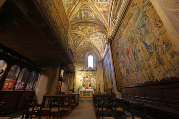 Basílica de Santa María la Mayor, Bérgamo (Italia).
