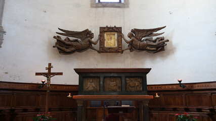 Tumba de San Luca Evangelista, Abad&iacute;a de Santa Justina, Padua, Italia