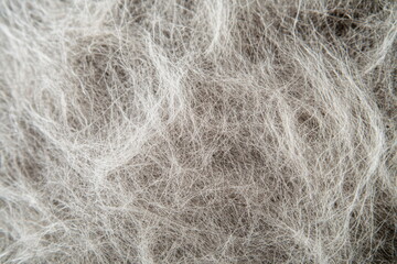 Obraz premium Closeup of wool yarn twisted in braids in neutral and pastel tones. Soft texture perfect for illustrating cozy crafts, knitting tutorials, or natural fiber product packaging. 