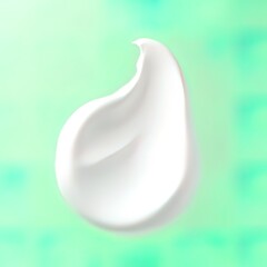 Elegant Swirl of Creamy Texture