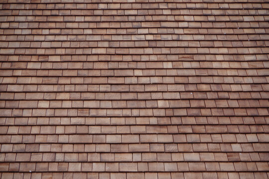 New traditional wood shingles roof