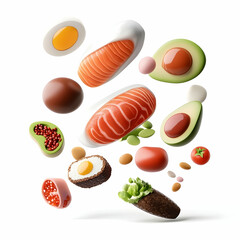 Tasty 3D Icons – Sweet and Savory Collection