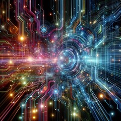 Obraz premium Advancing AI and IoT Integration: Revolutionizing Smart Technologies for Future Innovation