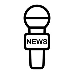 microphone Line Icon