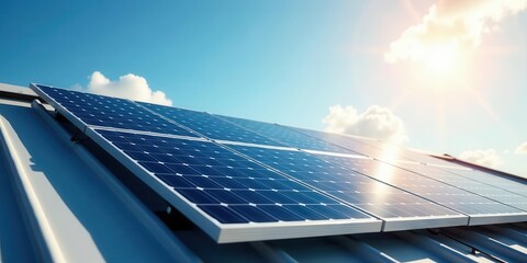 Clean Energy Rooftop Solar Panel Installation  Sustainable Power Generation for a Brighter Future