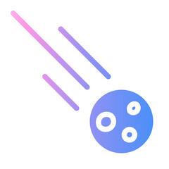 meteor Gradient icon