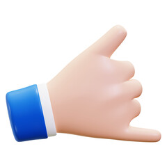 Shaka hand gesture cartoon perfect for communication concepts, advertising campaigns, social media posts, and website graphics needing a fun element