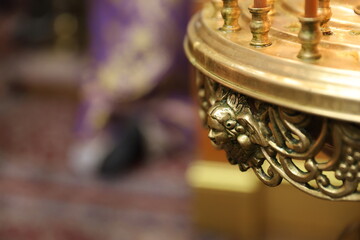 church candleholder 
