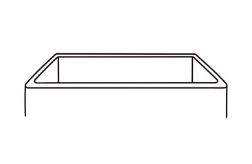 浴槽のイラスト