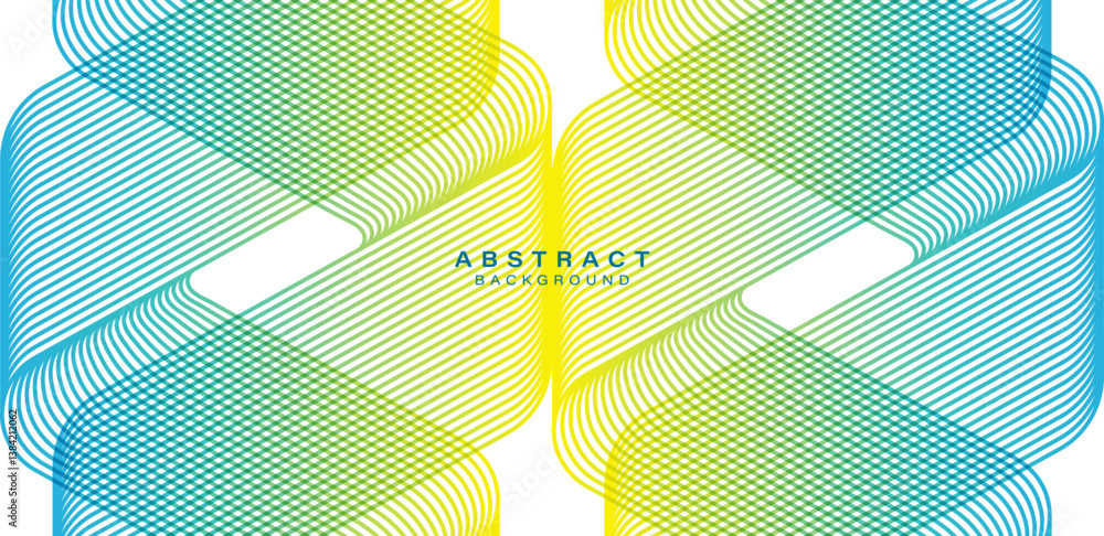 Canvas Prints abstract background. vibrant gradient lines pattern. aesthetic contemporary stripe line art. minimal