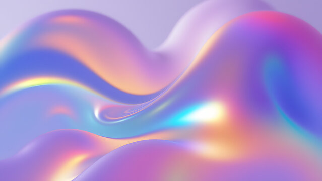 abstract background with colorful waves