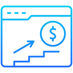 Income Up Icon