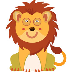 Blush Lion Icon