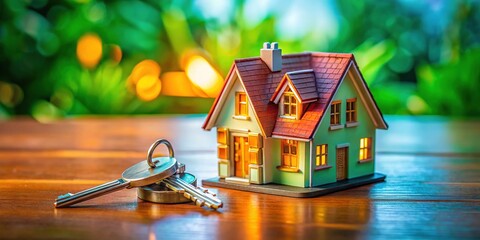 Mortgage Approval & Home Insurance Mini House Model
