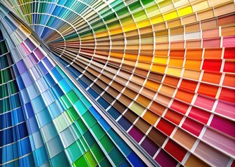 Obraz premium Paint Swatches Clipart - Color Palette Samples