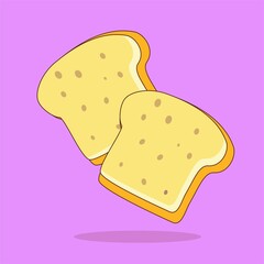 White Bread Illustration