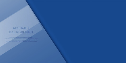Obraz premium Abstract bacgkround blue and white gradient. Modern blue abstract rectangle box lines background for presentation design, banner, brocure, and business card. vector