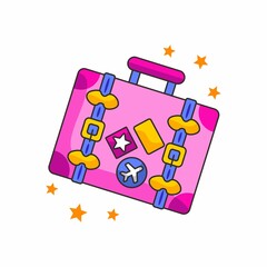 Travel Suitcase Illustration