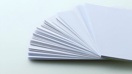 Open Notebook Pages Showing White Paper And Design Details