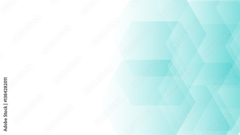 Poster abstract blue grid mosaic background with copy space for mockup template. trendy techno business tem