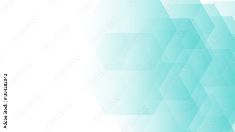 Poster abstract blue grid mosaic background with copy space for mockup template. trendy techno business tem