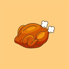 One Turkey Illustration