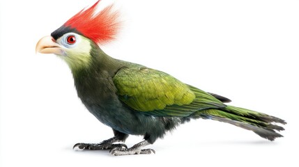 Fototapeta premium Turaco isolated on white background