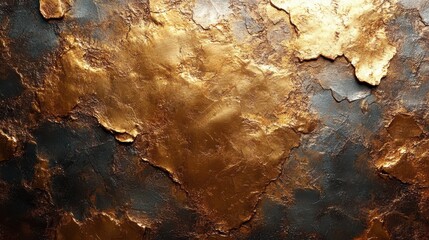 grainy brushed bronze rough scratched gold texture metallic surface background banner,illustration