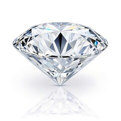 diamond on white background