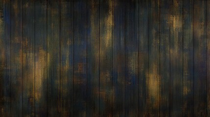 Obraz premium Dark weathered wooden planks with abstract paint