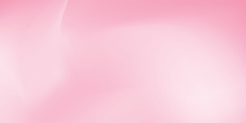 Abstract light pink sakura blossom color background. Vector simple and soft light horizontal backdrop. Blurred gentle gradient. Pastel pink smooth mesh y2k aesthetic. Minimal style. vector eps10