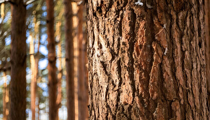 Obraz premium tree bark texture forest