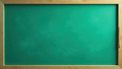 Close-up view of a blank, dusty green chalkboard, grain, learning, paper