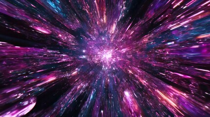 Cosmic Explosion Through Spacetime