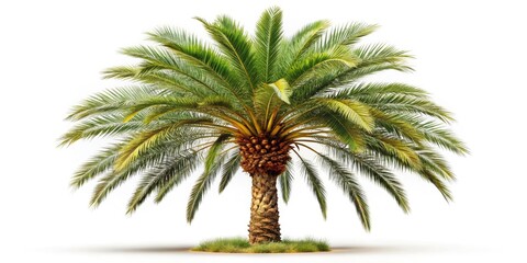 Fototapeta premium Candid Date Palm Photography: Desert Oasis, Sun-Drenched Dates, Close-up Date Palm Fruit, Date Palm Tree Silhouette, Golden Hour Date Palm