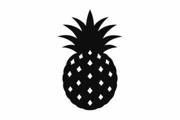 pineapple isolated on white