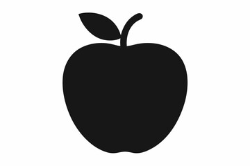 vector illustration of an apple