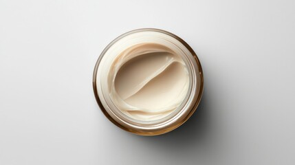 Eye cream for dark circles isolated on white background