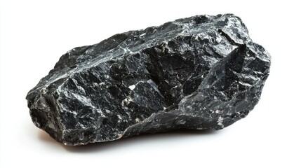 Obraz premium Gabbro isolated on white background