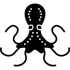 Obraz premium Octopus Icon