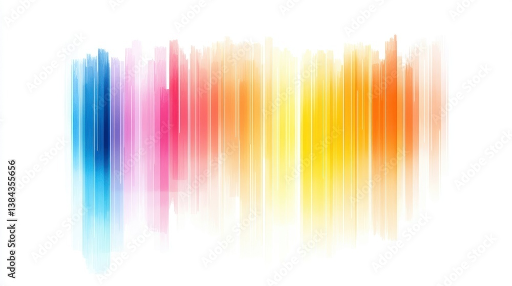 Poster gradient color schemes isolated on white background