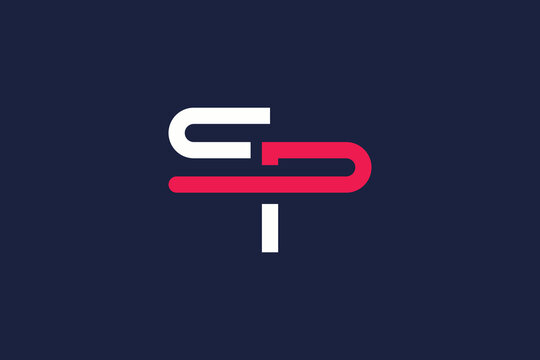 letter sp logo icon  vector design template  concept