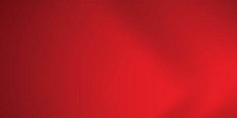 Wall interior background, studio and backdrops show products.with shadow from window color Red background