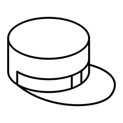 Kepi outline icon