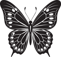 butterfly vector illustration, butterfly clipart, butterfly silhouette vector illustration, butterfly silhouette vector black and white