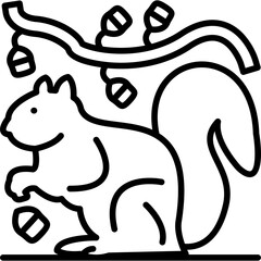 Squirrel Icon