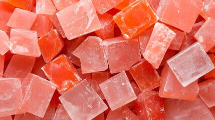 Colorful candy squares in a delightful display