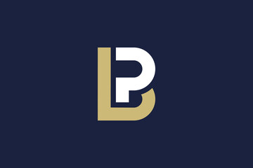 letter bp logo icon  vector design template  concept
