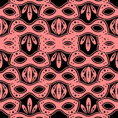 vector seamless pattern with abstract elements,seamless pattern with butterflies,seamless floral pattern,Geometric nature style, Can be used for labels, packages, cards, prints, web design, fashion