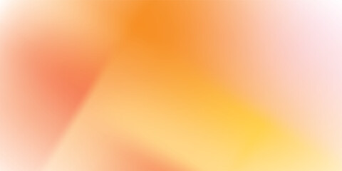 Soft background orange white gradient color. Minimalist fluid background. vector eps 10